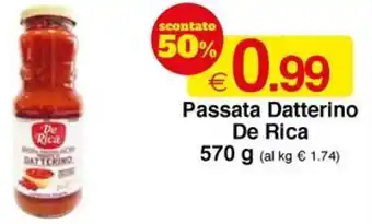 Passata Datterino De Rica 570 g