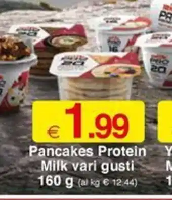 Sì con te Pancakes Protein Milk vari gusti 160 g offerta