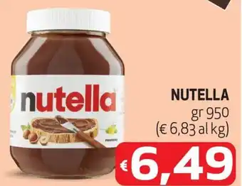 Eurospesa NUTELLA gr 950 offerta