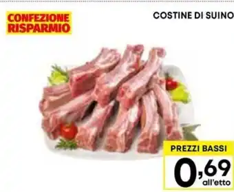 Kanguro COSTINE DI SUINO offerta