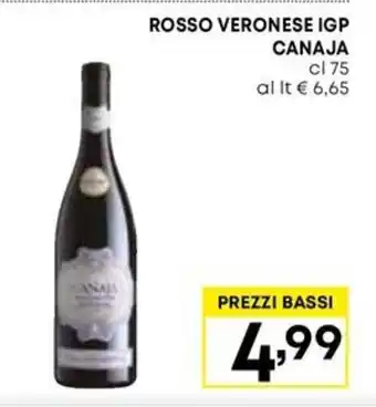 ROSSO VERONESE IGP CANAJA cl 75