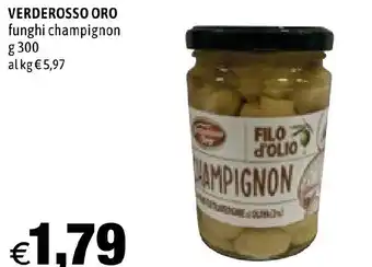 VERDEROSSO ORO funghi champignon g 300