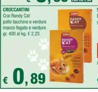 Crai Crai Croccantini offerta