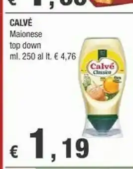 Crai Calvè Maionese Delicata 250 G(ml) offerta