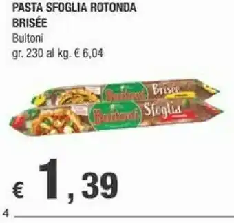 Crai Buitoni La Sfoglia Rotonda 230 G(ml) offerta