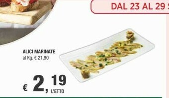 Crai Alici Marinate offerta