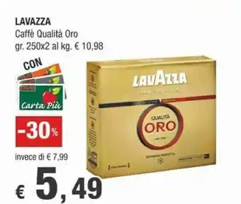 Crai Lavazza Lavazza - Lavazza Qualità Oro 500 g(ml) offerta