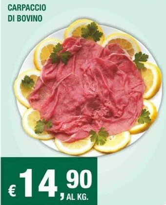 Crai Carpaccio Di Bovino offerta