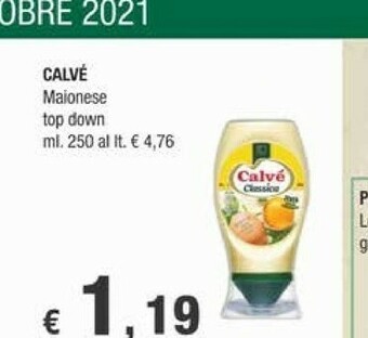 Crai Calvè Maionese Top Down offerta