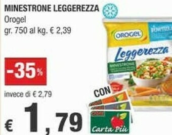 Crai Orogel Minestrone offerta