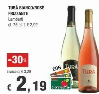 Crai Turà Bianco offerta