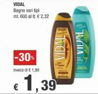 Crai Vidal Bagno offerta