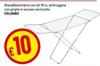 Iper La Grande Colombo Stendibiancheria Con Ali 18 M offerta