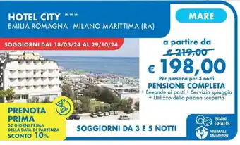 MD Discount HOTEL CITY offerta