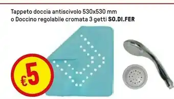 Iper La Grande Tappeto Doccia Antiscivolo offerta
