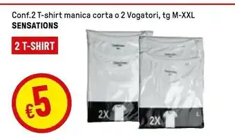 Iper La Grande Sensations T-shirt Manica Corta O 2 Vogatori offerta