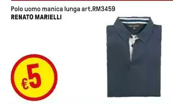 Iper La Grande Renato Marielli Polo Uomo Manica Lunga offerta