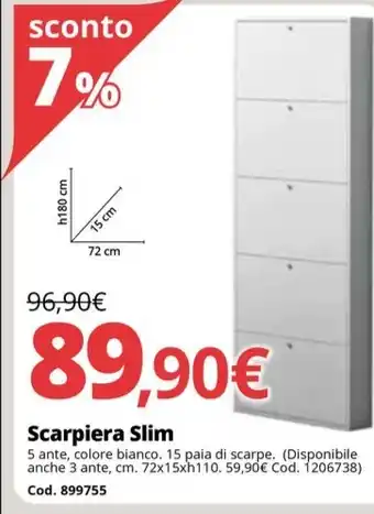 Scarpiera Slim