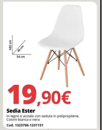Brico Io Sedia Ester offerta