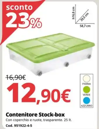 Brico Io Contenitore Stock-box offerta