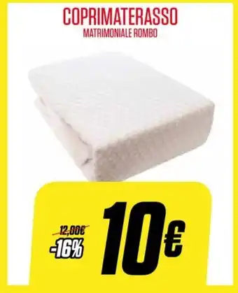COPRIMATERASSO MATRIMONIALE ROMBO