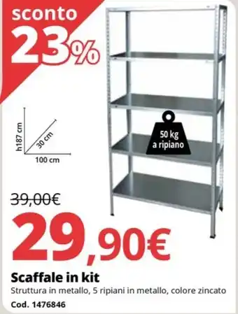 Brico Io Scaffale in kit offerta
