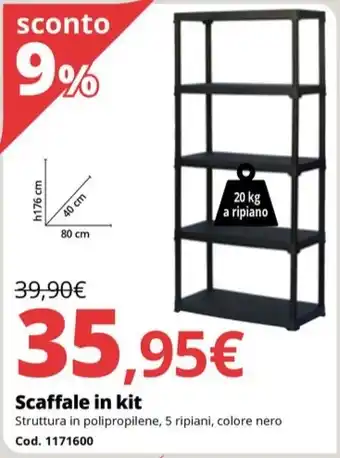 Brico Io Scaffale in kit offerta