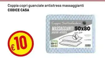 Iper La Grande Codice Casa Coppia Copri Guanciale Antistress Massaggianti offerta