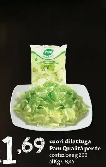 Pam Pam Qualità Per Te Cuori Di Lattuga offerta