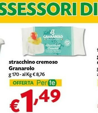 Pam Granarolo Stracchino Cremoso 170 G(ml) offerta