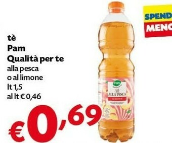 Pam Pam & Panorama - The Alla Pesca 1500 G(ml) offerta