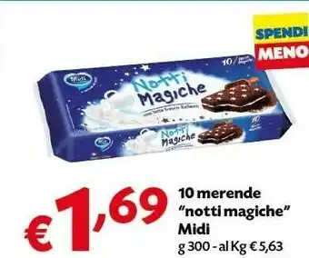 Pam Midi 10 Merende Notti Magiche offerta