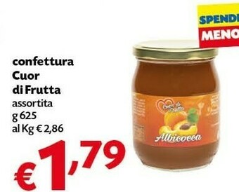 Pam Cuor di frutta Confettura offerta