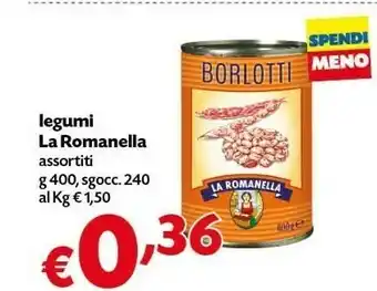 La Romanella - Borlotti 240 G(ml)