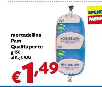 Borello Supermercati Pam Mortadellina offerta