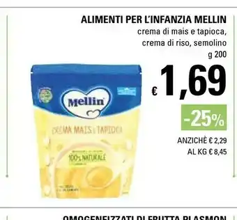 Basko Mellin Alimentazione neonato offerta