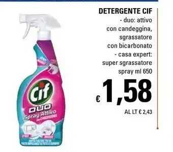 Basko Cif Sgrassatore offerta