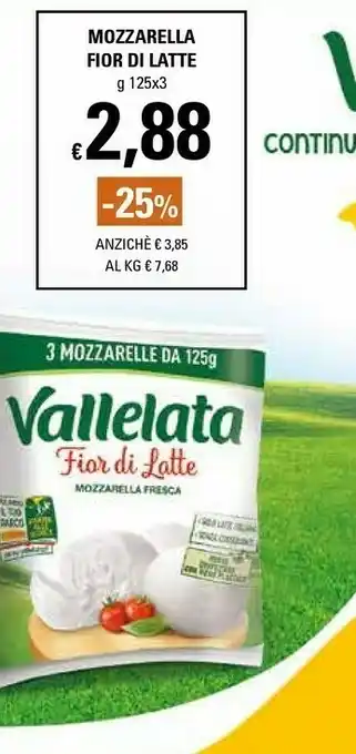 Basko Vallelata Mozzarella offerta