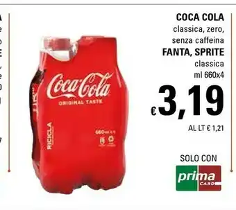 Basko Fanta Coca cola zero offerta