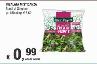 Crai Bontà di stagione Insalata Misticanza offerta