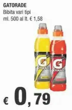Crai Gatorade Bibita Vari Tipi offerta