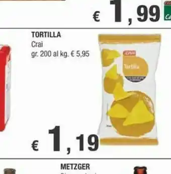 Crai - Tortilla 200 G