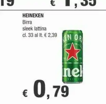 Crai Heineken Heineken - Birra Heineken 330 g(ml) offerta