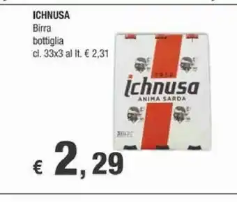 Crai Ichnusa Birra offerta