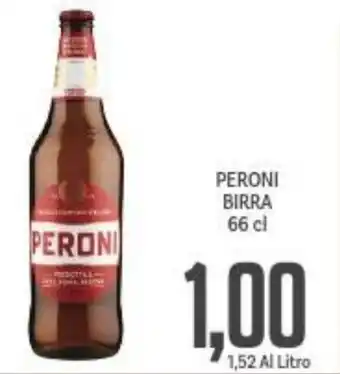 Supermercati Piccolo PERONI BIRRA 66 cl offerta