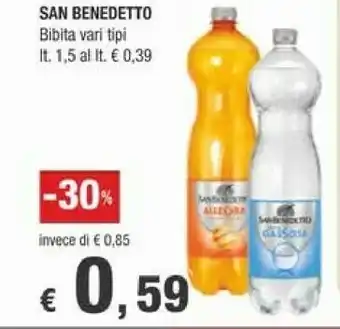 Crai San Benedetto Limone 1500 G(ml) offerta