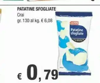 Crai Crai - Patatine Sfogliate 130 G offerta
