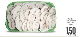 Supermercati Piccolo FUNGHI CHAMPIGNON AFFETTATI 200 g offerta