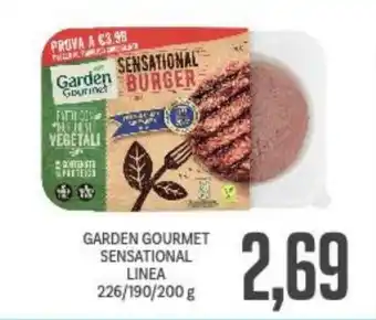 Supermercati Piccolo GARDEN GOURMET SENSATIONAL LINEA 226/190/200 g offerta