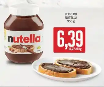 Supermercati Piccolo FERRERO NUTELLA 950 g offerta